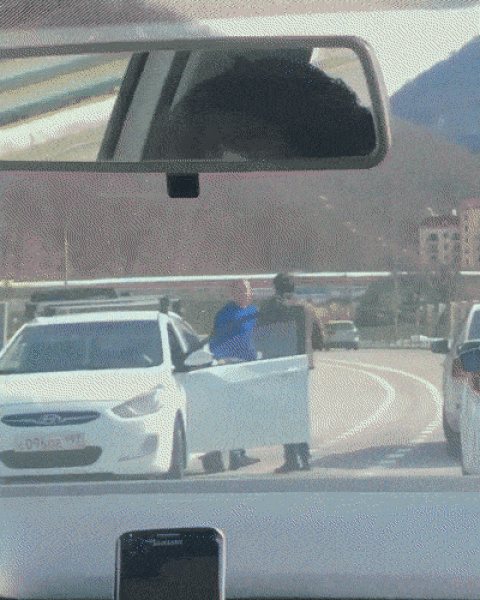 Road Rage With An Unexpected Ending