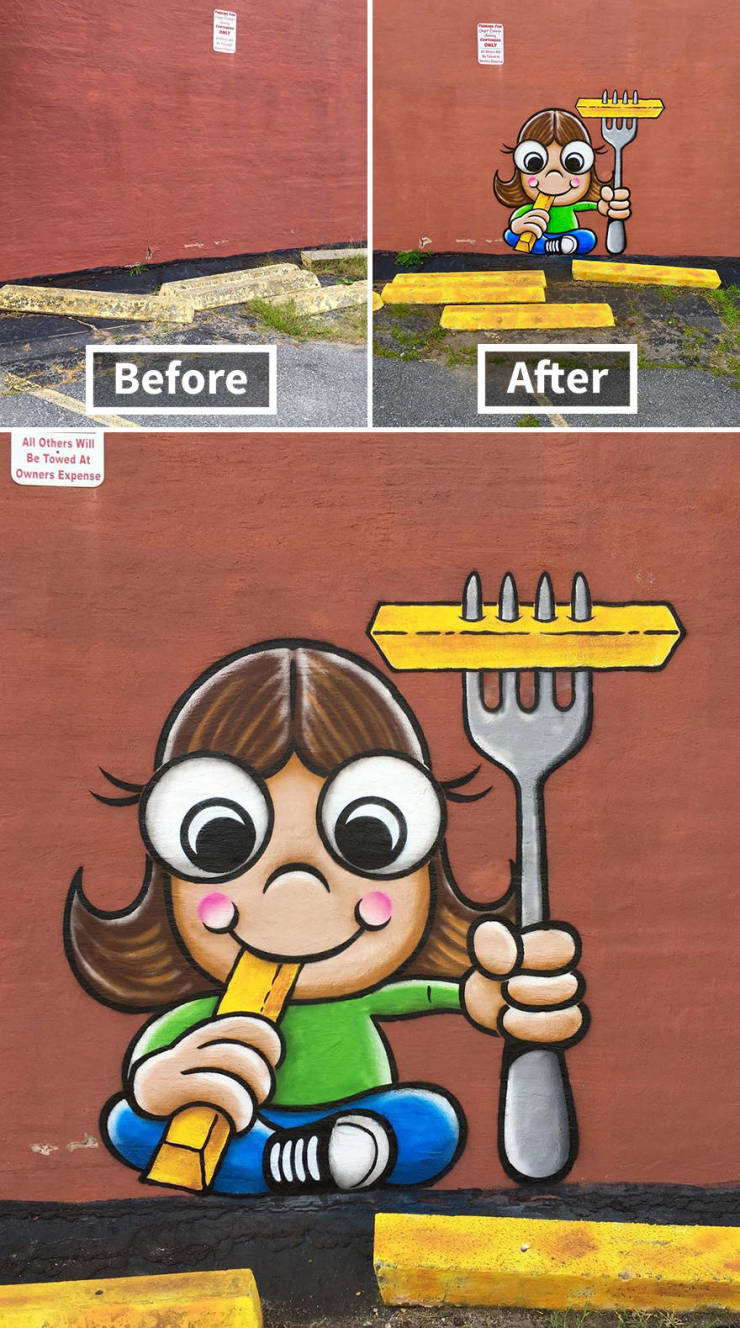 This Street Artist Is A Genius!