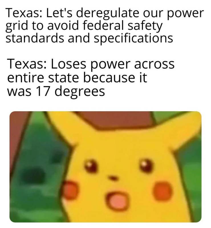 Memes About Texas And Snow