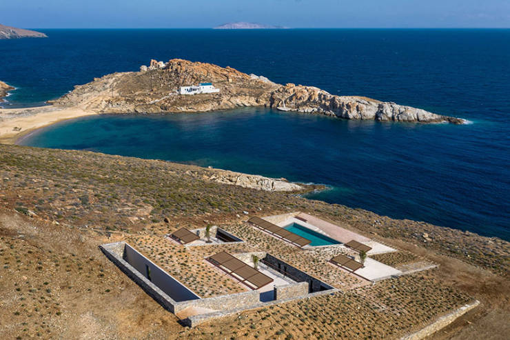 This Greek Cliffside House Looks Fantastic!