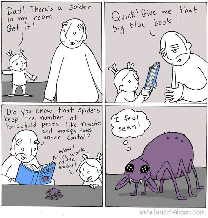Dad Creates Warm Comics About World And Relationships