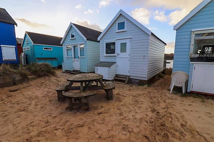 Tiny British Beach House Without A Single Bathroom Is On The Market For $450 Thousand