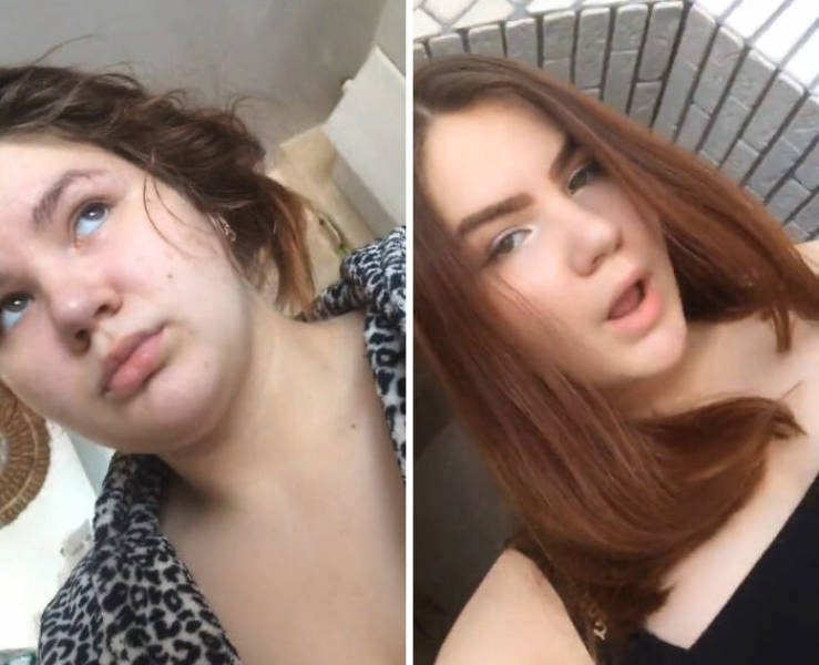 Real Face Vs “Catfishing” Face