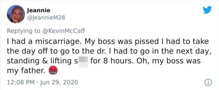 Bosses Can Say Some Pretty Messed-Up Things…