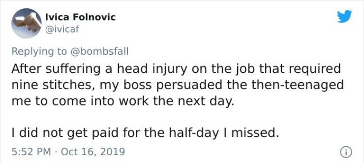Bosses Can Say Some Pretty Messed-Up Things…