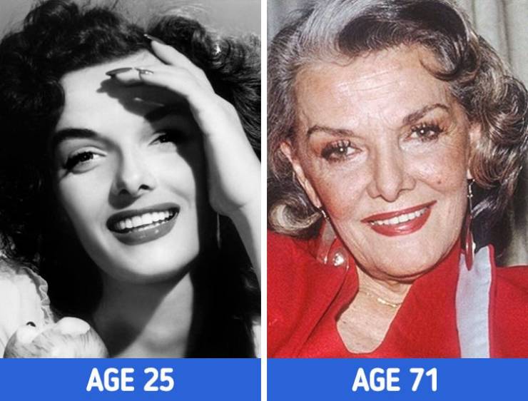 Hollywood Actresses Back In Their Prime And In Their Older Years