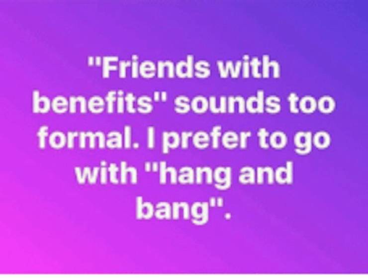 Being Friends With Benefits Is Fun, Huh?