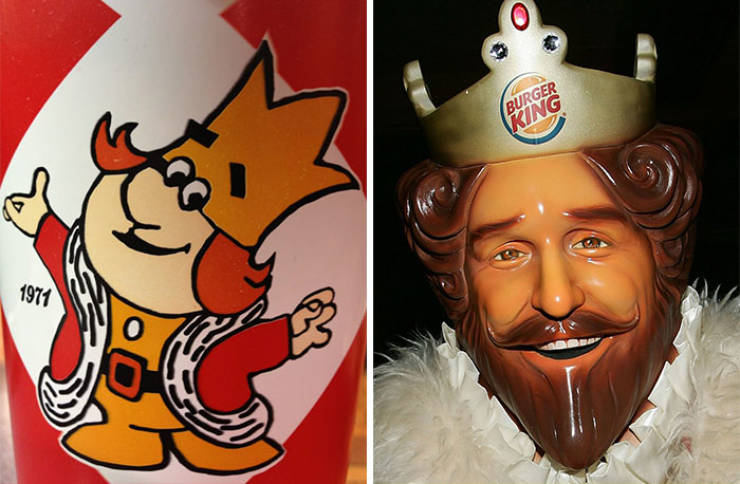 Famous Brand Mascots Then And Now