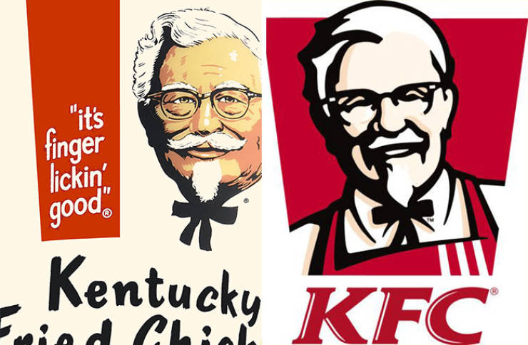 Famous Brand Mascots Then And Now