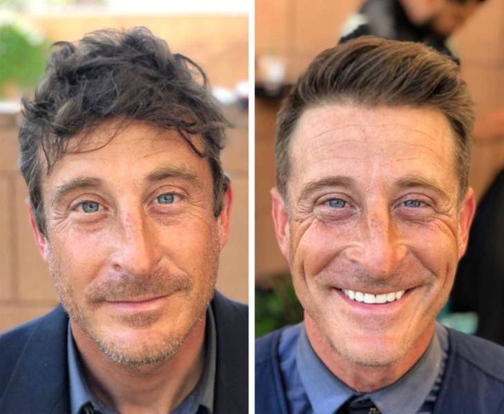 Stylist Transforms Homeless People By Giving Them Fresh New Looks