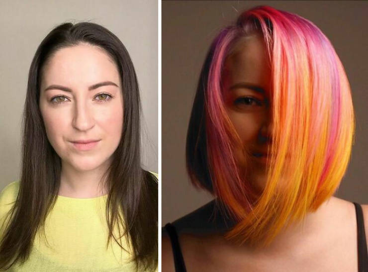 Women Who Went For Unusual Hair Colors