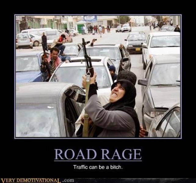 Road Raging Never Ends…