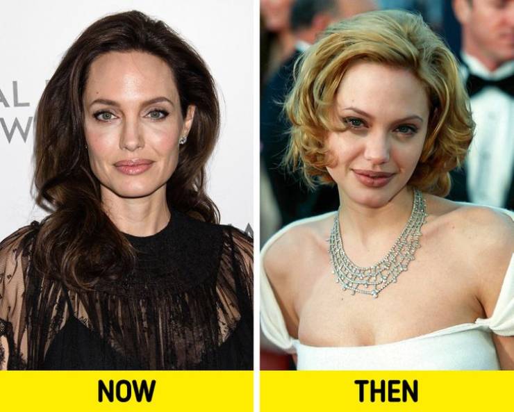 Celebrities With Old And New Hairstyles