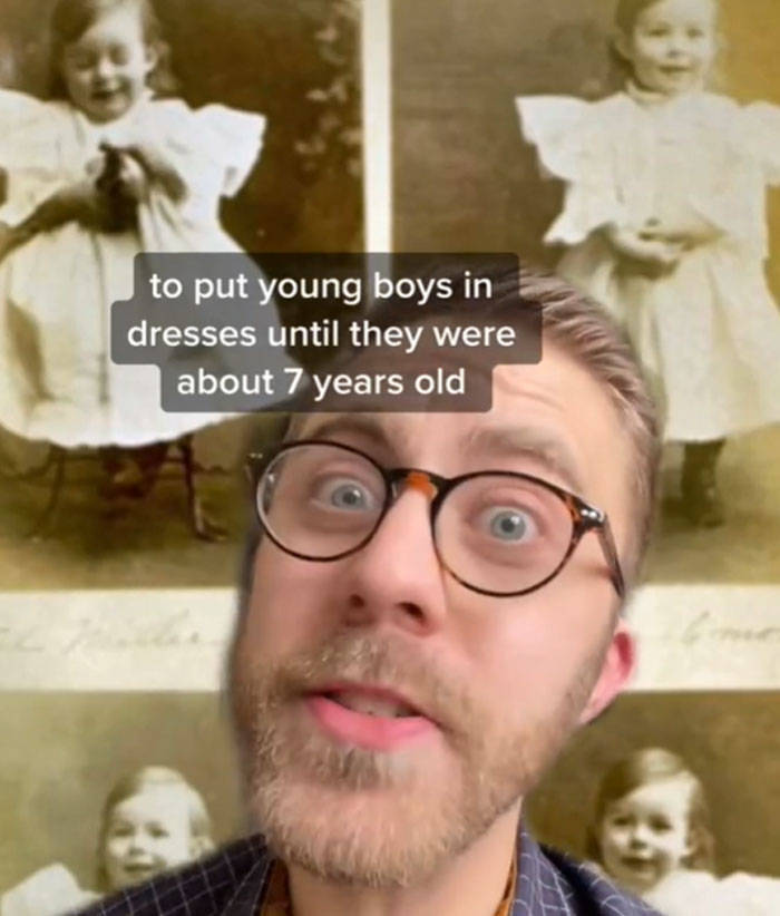 Guy Shows Another Perspective Of Gender Norms Throughout History