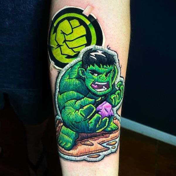 He Stitches Those Tattoos!