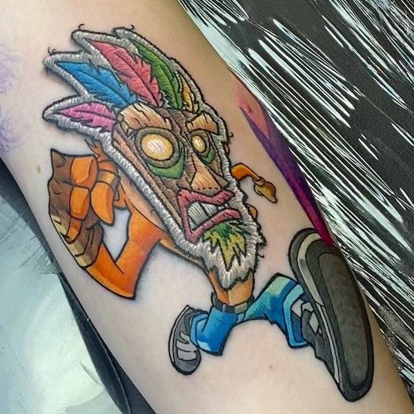 He Stitches Those Tattoos!