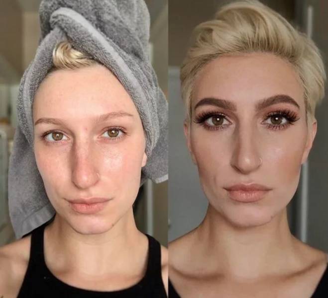 Girls Show The Power Of Makeup