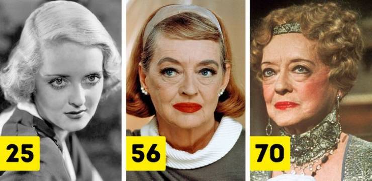 Celebrity Beauties Of The Past At Different Ages