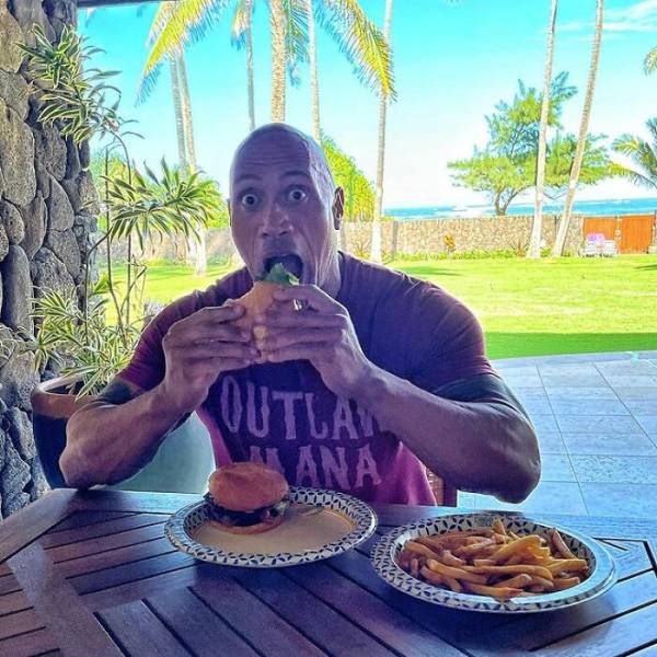 Can You Imagine Dwayne “The Rock” Johnson’s Cheat Meals…