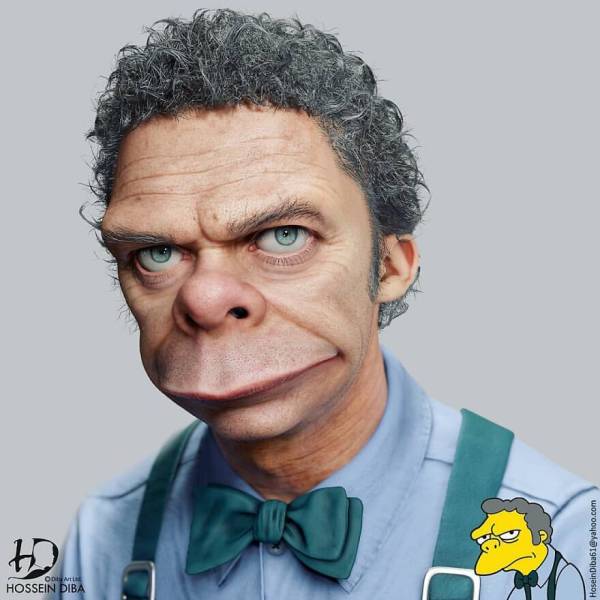 Artist Turns Pop Culture Characters Into Real Life People