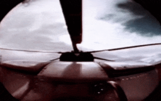 This Is How Pilots Are Ejected From A Helicopter.