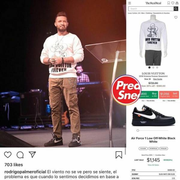People Expose Pastors Wearing Absurdly Expensive Clothes