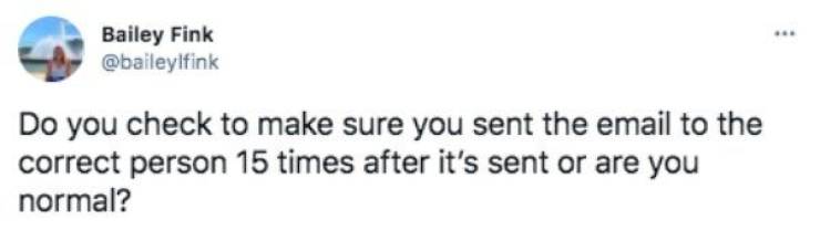 Are You Like This As Well Or Are You Normal?