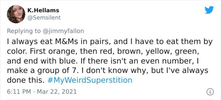 Do You Have Any Weird Superstitions?