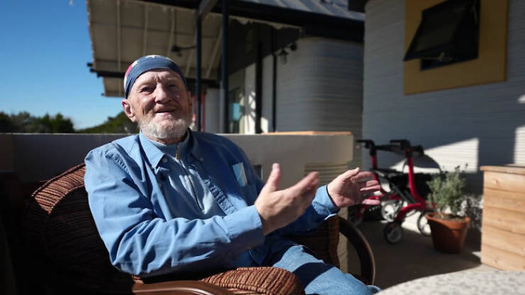70-Year-Old Homeless Man Gets World’s First 3D-Printed House