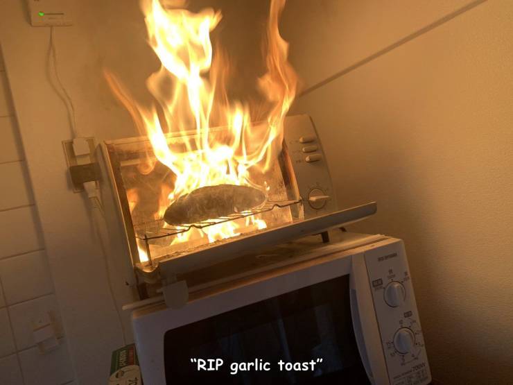 REP garlic toast.