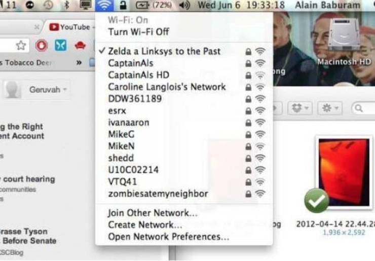 Smart And Hilarious Wi-Fi Network Names