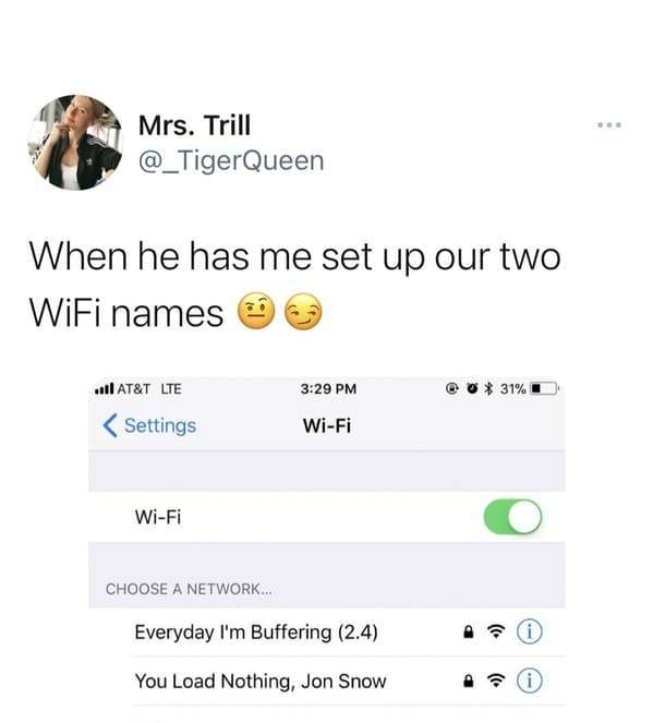 Smart And Hilarious Wi-Fi Network Names