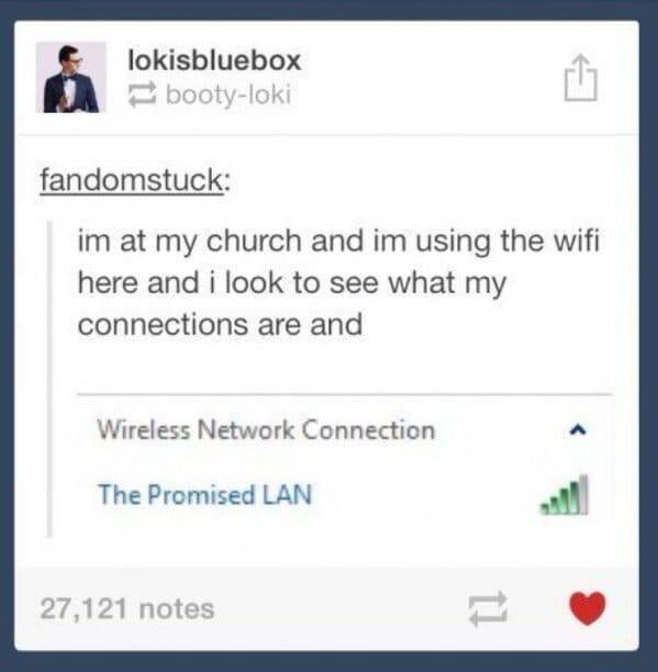 Smart And Hilarious Wi-Fi Network Names