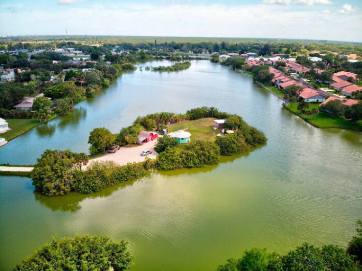 This Guy Has His Own Private Island In Florida