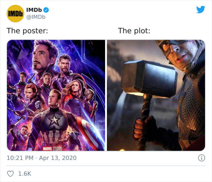 The Poster Vs The Plot…