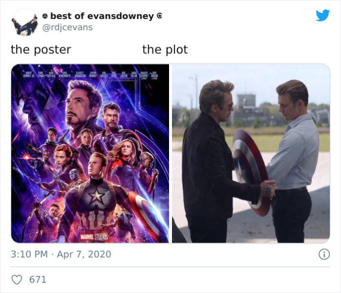 The Poster Vs The Plot…