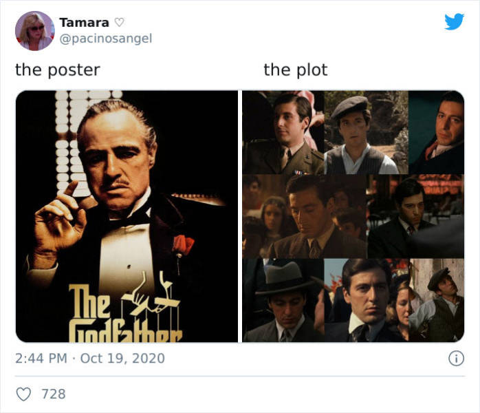 The Poster Vs The Plot…