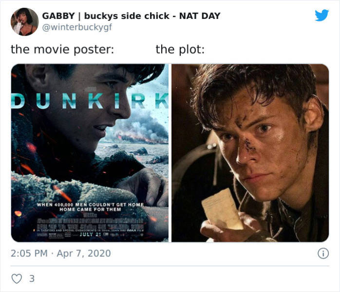 The Poster Vs The Plot…