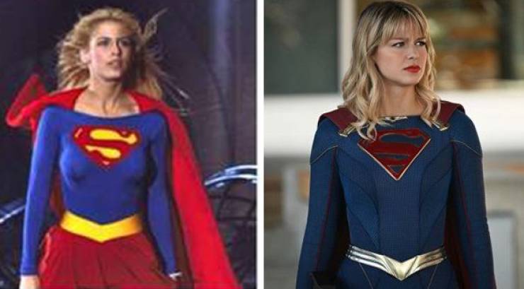 Famous Superheroes: In The Past Vs Now