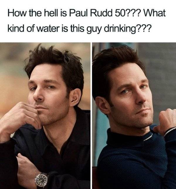 Paul Rudd Has No Age, 52 Is Just A Number