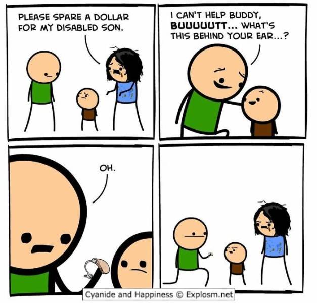 A New Portion Of Dark Humor From “Cyanide & Happiness”