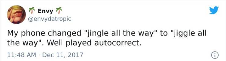 Oh No, Not Autocorrect Again…