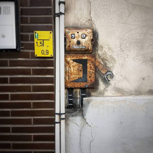 Artist Brightens Up The Streets Of Paris With His Witty Art