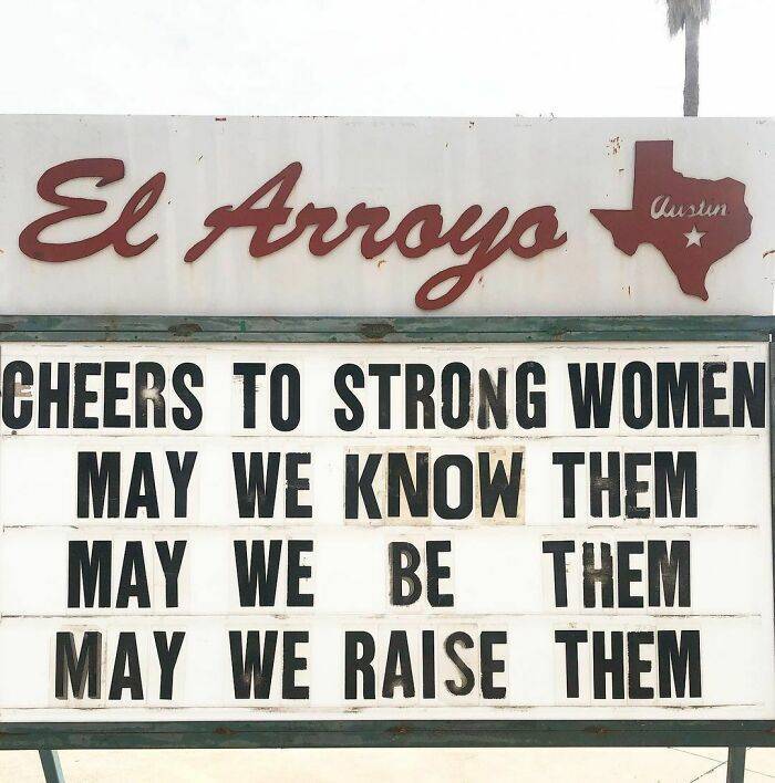 “El Arroyo” Restaurant With Another Portion Of Their Hilarious Signs