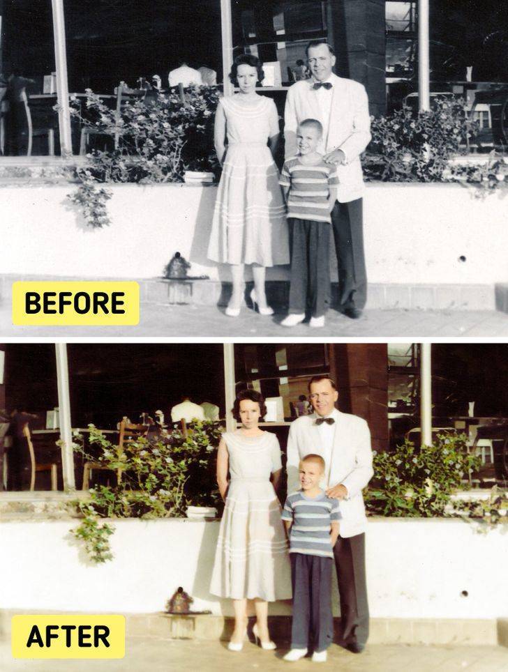 Family Photos That Deserved To Get Colorized