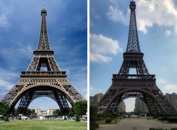 Many Popular Touristic Sights Have Twins In Other Countries!