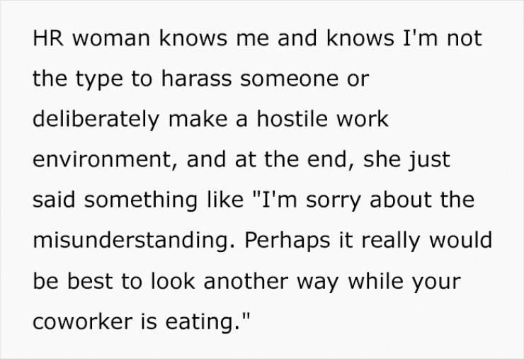 “Karen” Reports Her Coworker To HR For Eating Potatoes “Too Suggestively”