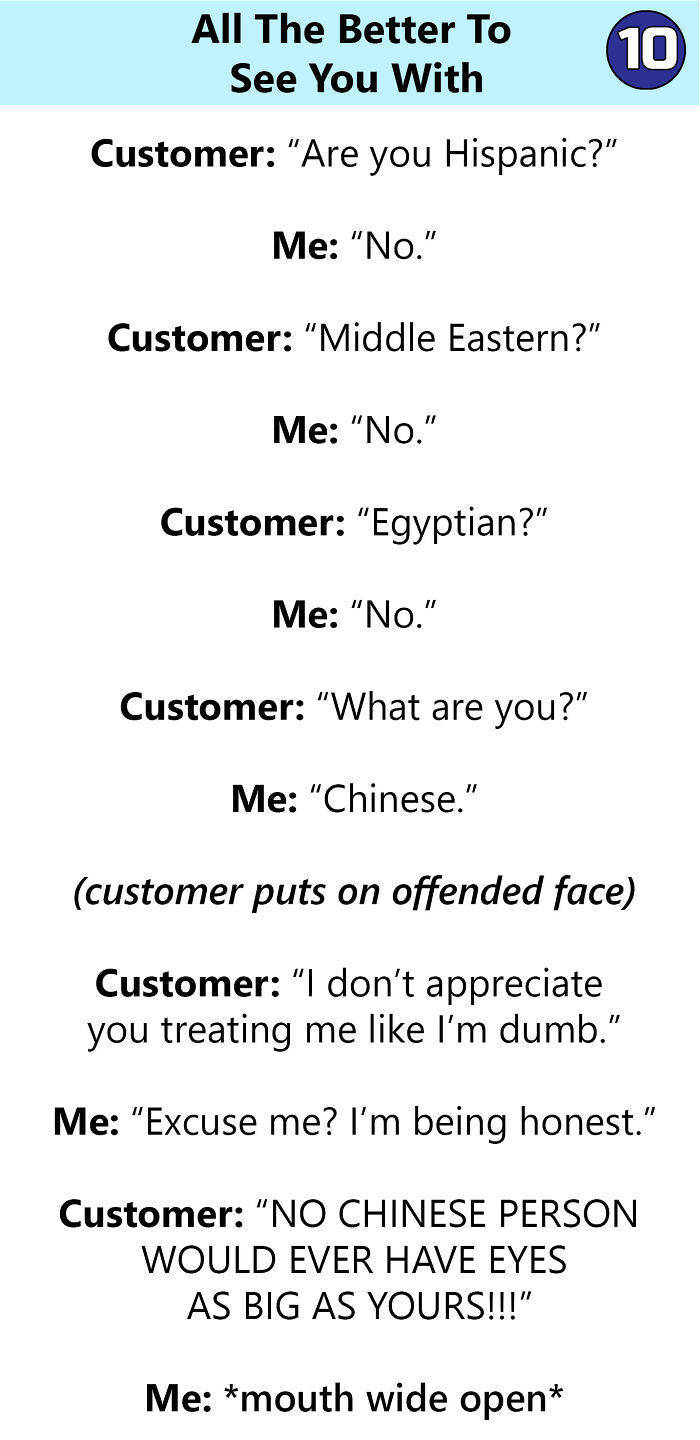 Stories About Awful Conversations With Customers