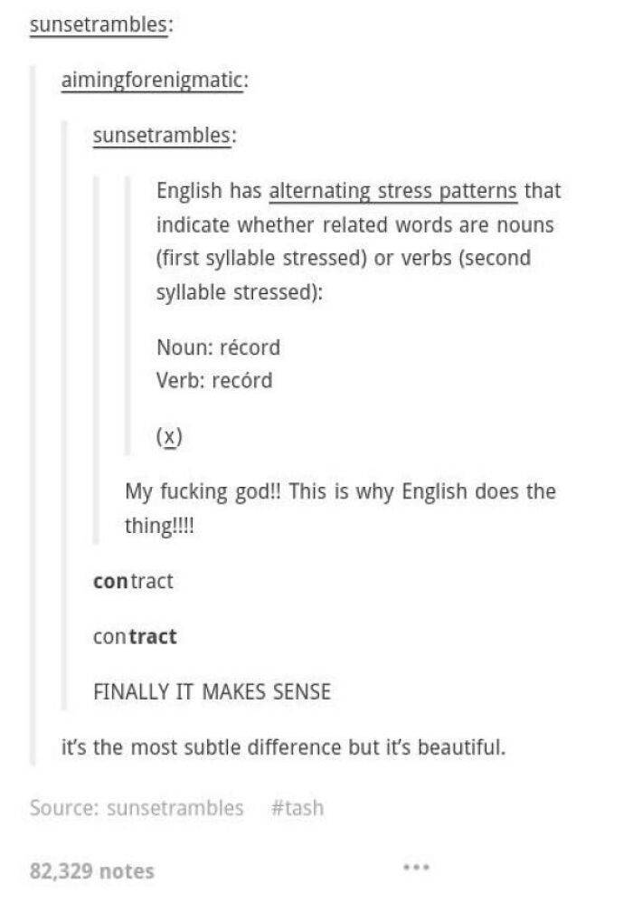 English Language Is A Pain To Learn…