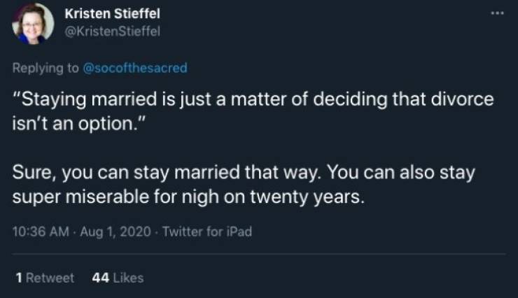 Some Of The Worst Marriage Advice People Ever Received